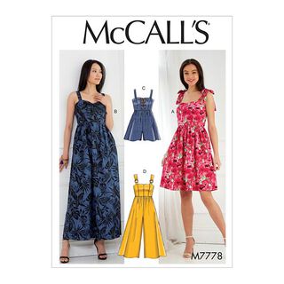 abito, McCalls 7778 | 32 - 40, 
