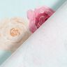 cotone rivestito Rose romantiche – azzurro baby,  thumbnail number 5