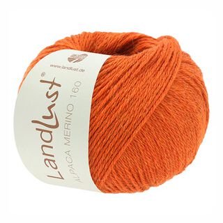 LANDLUST Alpaca Merino 160, 50g | Lana Grossa – arancione, 