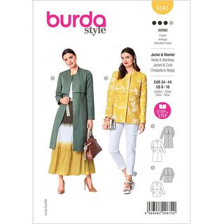 cappotto / giacca, Burda 6041 | 34 - 44, 