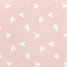 jersey di cotone Grandi uccelli – rosé/bianco,  thumbnail number 1