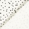 jersey di cotone, pois irregolari – bianco,  thumbnail number 4