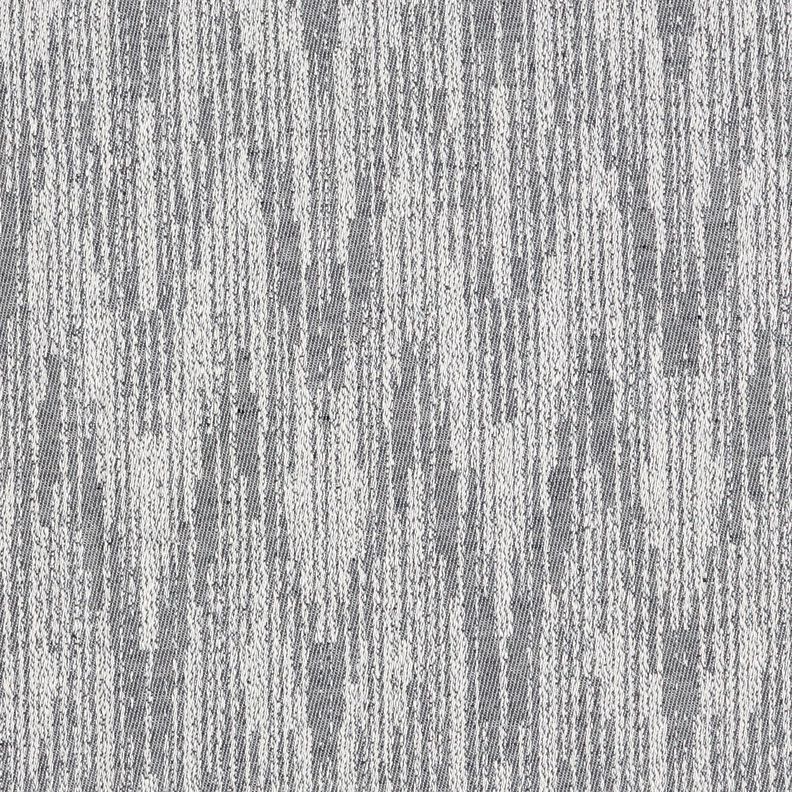 tessuto arredo Jacquard Tessuto astratto riciclato – grigio, image number 1