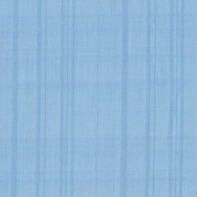 Tessuto in cotone leggero a quadri traslucidi &ndash; azzurro | Resto 90cm, 