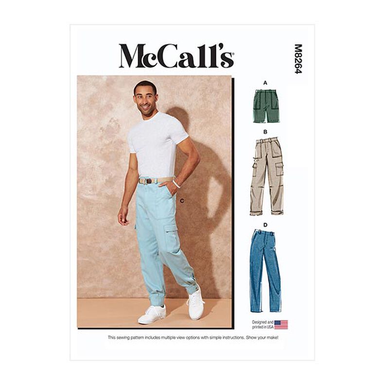 pantaloni / pantaloncini | McCalls 8264 | 34-42,  image number 1