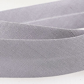 Nastro in sbieco Polycotton [20 mm] – grigio chiaro, 