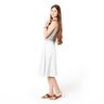 tessuto in misto lino stretch – bianco,  thumbnail number 5
