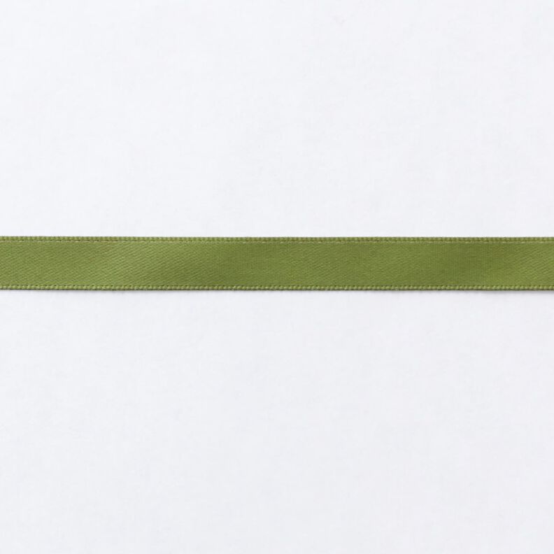 Nastro in satin [9 mm] – verde oliva,  image number 1