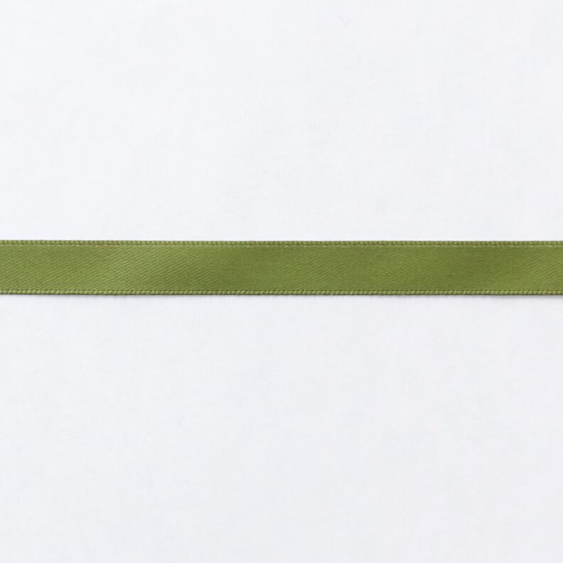 Nastro in satin [9 mm] – verde oliva,  image number 1
