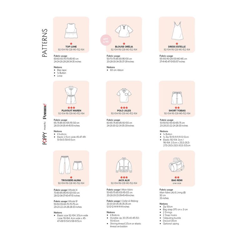 Poppy Rivista 26 | Poppy Fabrics – crema,  image number 3