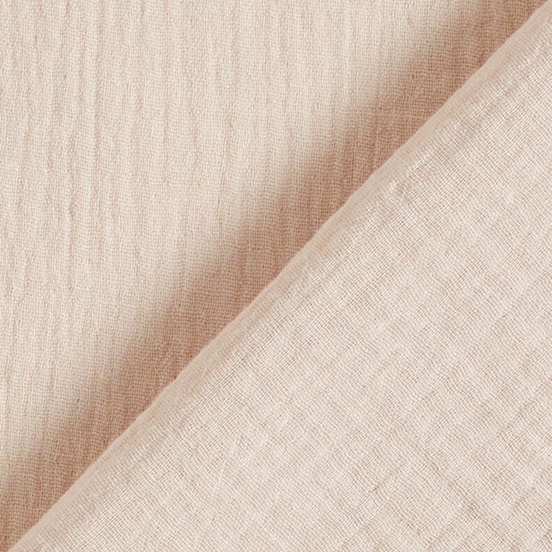 mussolina / tessuto doppio increspato – beige chiaro,  image number 4