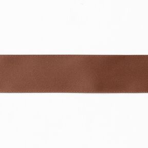 Nastro in satin [25 mm] – marrone medio, 