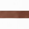 Nastro in satin [25 mm] – marrone medio,  thumbnail number 1