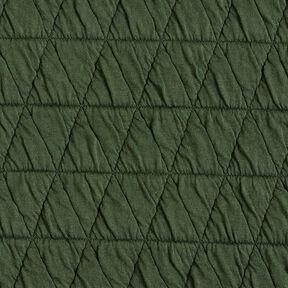 Jersey trapuntato a rombi – verde scuro, 