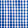 tessuto in cotone Quadro vichy 1 cm – blu reale/bianco,  thumbnail number 1