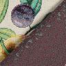taglio di tessuto arredo gobelin Frutti multicolori – beige chiaro/rosso carminio,  thumbnail number 4