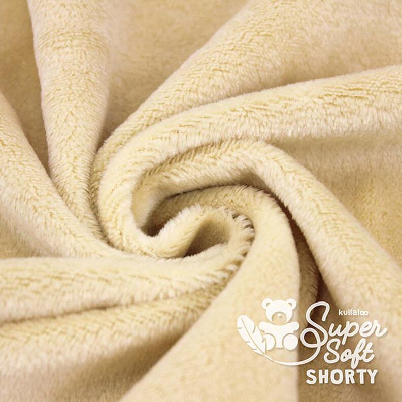 Tessuto peluche SuperSoft SHORTY [ 1 x 0,75 m | 1,5 mm ] - beige | Kullaloo,  image number 4