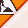French terry taglio di tessuto Essere un operaio edile un giorno | Stoff&Liebe – arancio,  thumbnail number 4