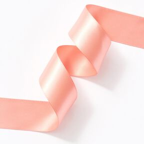 Nastro in satin [25 mm] – salmone, 