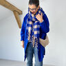 Tessuto di lino misto Ramie medio – blu reale,  thumbnail number 14