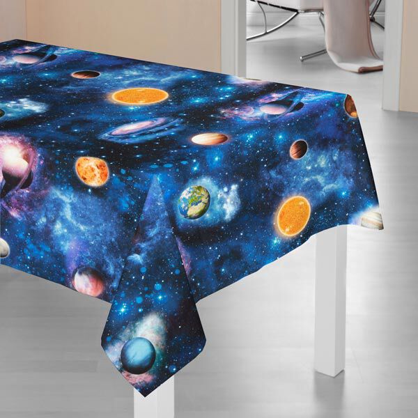 tessuto arredo stampa digitale stelle – nero, image number 7