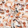 popeline di cotone cani stampa digitale | Poppy Fabrics – bianco lana,  thumbnail number 4