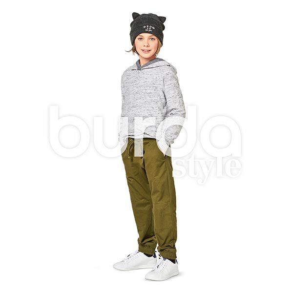 pantaloni per bambini / shorts, Burda 9354 | 116 - 158, image number 4