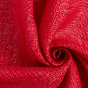 tessuto arredo Iuta tinta unita 150 cm – rosso, 