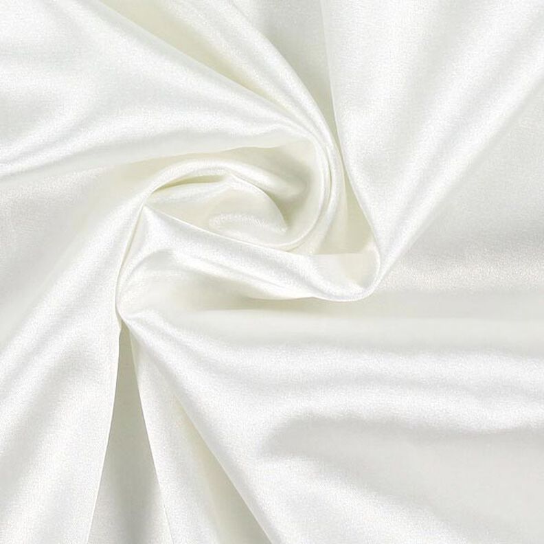 Stretch Satin – bianco lana,  image number 2