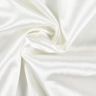 Stretch Satin – bianco lana, 