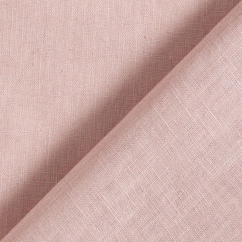 Leggero misto lino prelavato – rosa antico chiaro,  image number 4