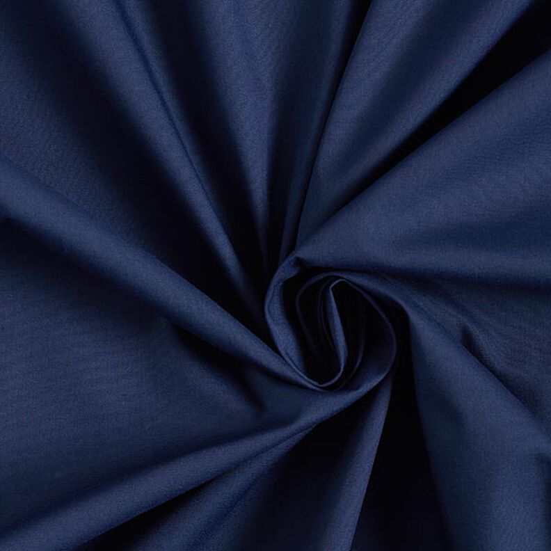 Pratico misto poliestere-cotone – blu marino,  image number 1