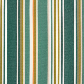 tessuto per tende da sole righe assortite – verde abete/bianco lana, 