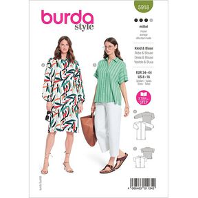 abito / camicetta | Burda 5918 | 34-44, 