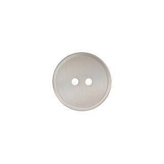 bottone in poliestere 2 fori  – bianco lana, 