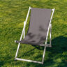 Outdoor Tessuto per sedia a sdraio Tinta unita 44 cm – grigio ardesia,  thumbnail number 4