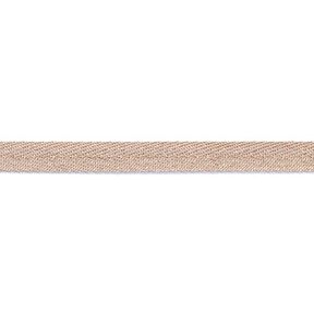 Nastro tessuto Metallico [9 mm] – anemone/argento effetto metallizzato, 