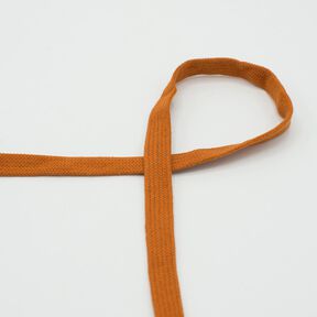 Cordoncino piatto Felpa cotone [15 mm] – caramello, 