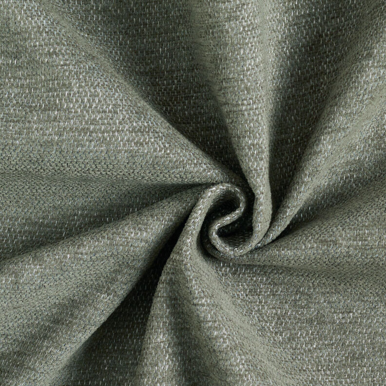 tessuto da tappezzeria ciniglia mélange – canna palustre/grigio argento, image number 1
