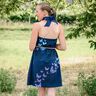 jersey di cotone Farfalle con sfumature di colori | Glitzerpüppi – blu notte,  thumbnail number 6