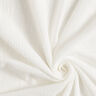 tessuto in cotone effetto lino – bianco lana,  thumbnail number 1