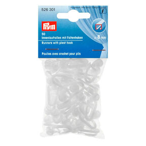 Rotelle di scorrimento interne con gancio, 50 pz | Prym, 