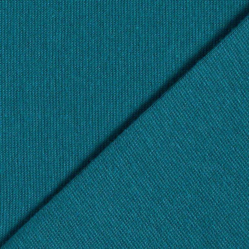 tessuto per bordi e polsini tinta unita – petrolio chiaro,  image number 3