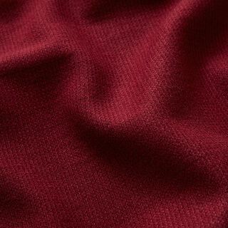 tessuto per cappotti garzato, tinta unita – rosso Bordeaux, 