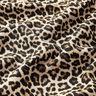 tessuto arredo Jacquard Motivo leopardato intrecciato – beige chiaro/nero,  thumbnail number 2