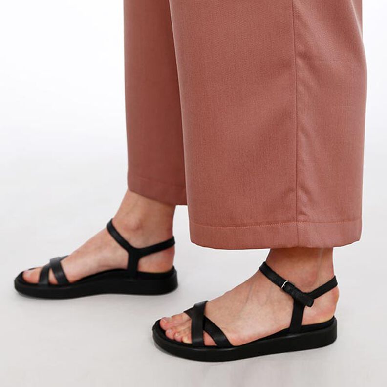 FRAU HEDDA - pantalone con gamba ampia ed elastico in vita, Studio Schnittreif | XS - XXL,  image number 7