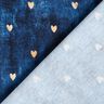 jersey di cotone Cuori d'oro | Glitzerpüppi – indaco,  thumbnail number 4