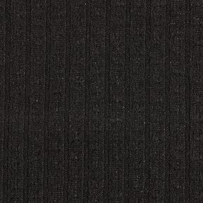 tessuto in maglia Ajour eleganti strisce glitterate – nero, 
