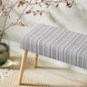 tessuto arredo Jacquard righe stile etnico &ndash; grigio/bianco lana,  thumbnail number 5