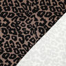 viscosa stretch leopardo | Poppy Fabrics – marrone,  thumbnail number 4